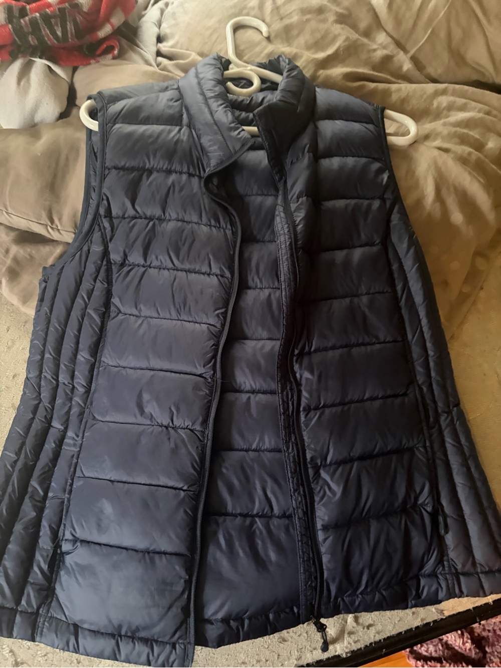 Weatherproof Navy Quilted Women's Puffer Vest